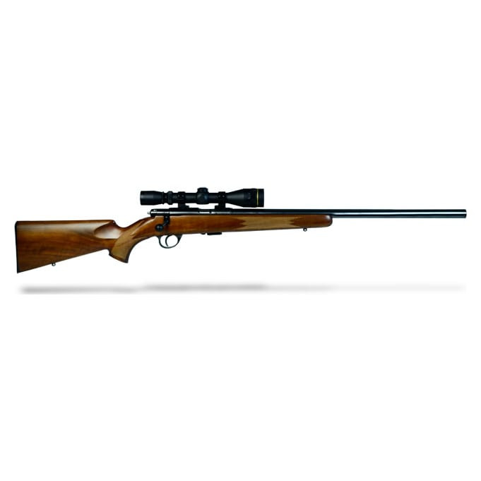 Anschutz 1710 HB Classic .22LR. In excellent condition. Comes with Leupold VXII 3-9x33 rimfire EFR scope (plex), talley base/rings, scope cover and - 