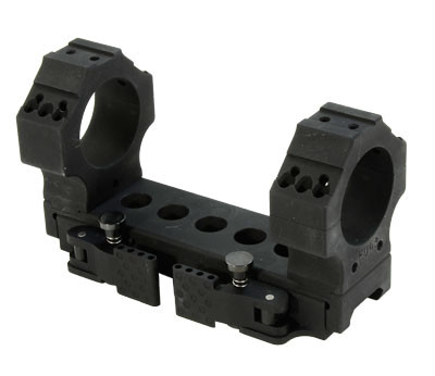 MODULAR DUAL LEVER QD 34mm MOUNT 0 MOA 3-SLOT ECOS CAPS (BLACK) AWP 8110-34 - - Lite signs of use does not come with anything - UB832 - 