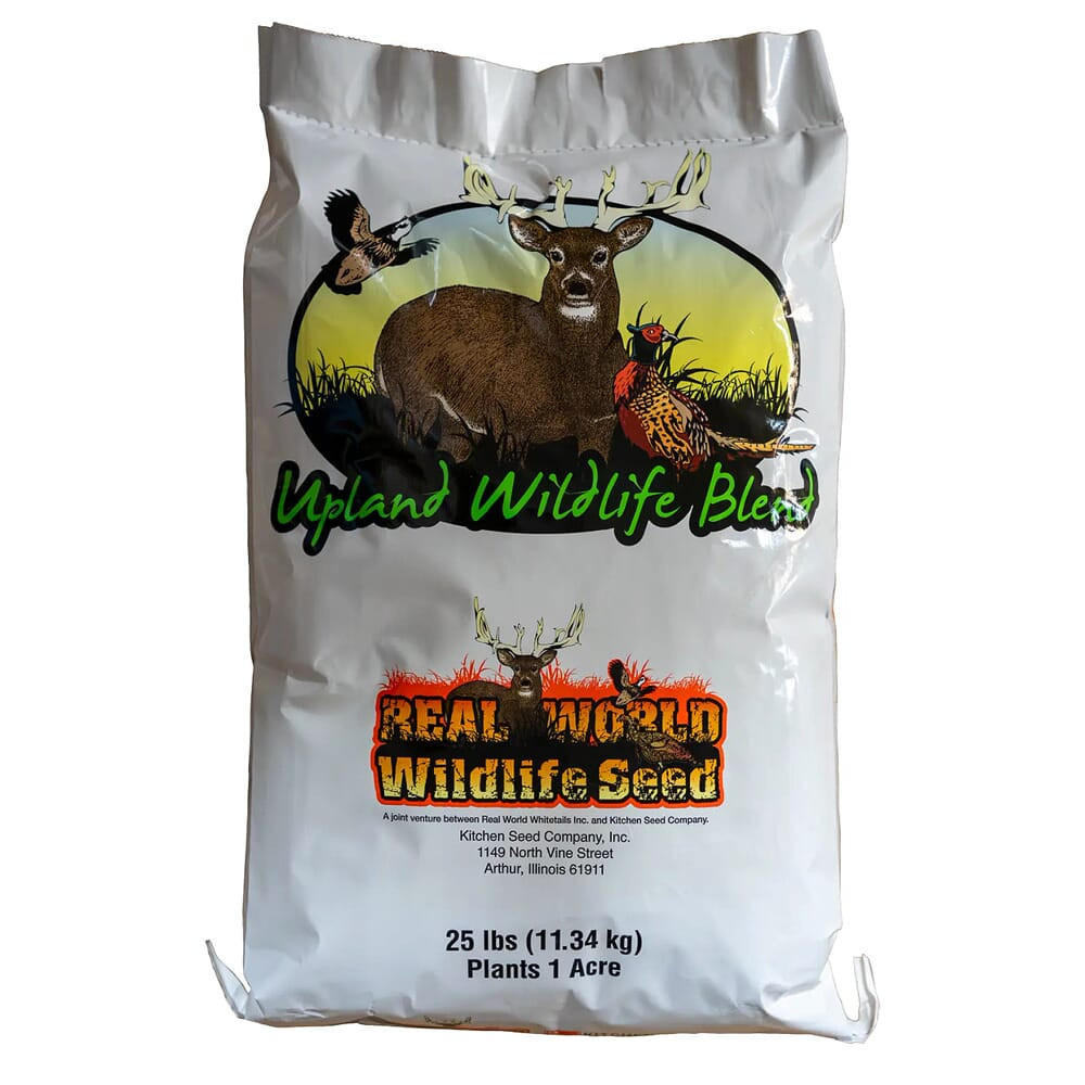 Real World Wildlife Products Upland Game Blend 1 Acre, 25lb Bag UPLAND-GAME-BLEND-25LB - Real World Wildlife Products