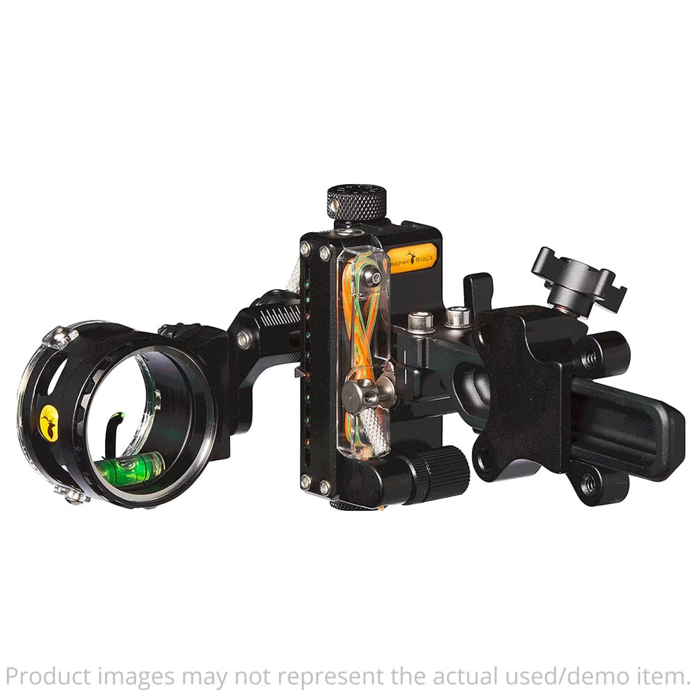 Trophy Ridge React One Pro Dovetail RH .010 Black Bow Sight AS701DTR10 - Excellent Condition 7427 - USED/MISC