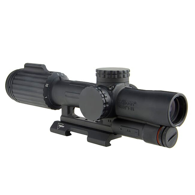 Trijicon VCOG 1-6x24 Green Horseshoe Dot/Crosshair .223/55gr; Quick Release Mt. 1600049 - Trijicon