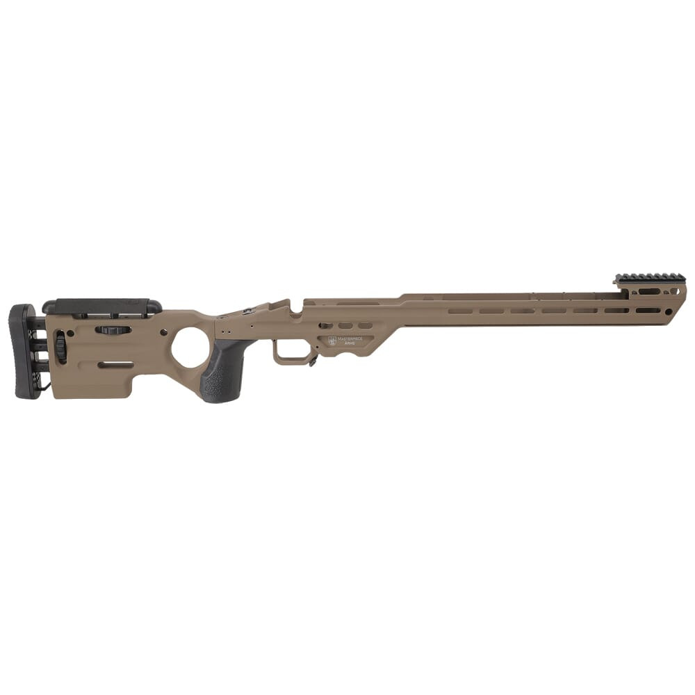 MasterPiece Arms Remington LA RH FDE Matrix Chassis MATRIXCHASSISREMLA-FDE-RH-21 in Flat Dark Earth - Masterpiece Arms