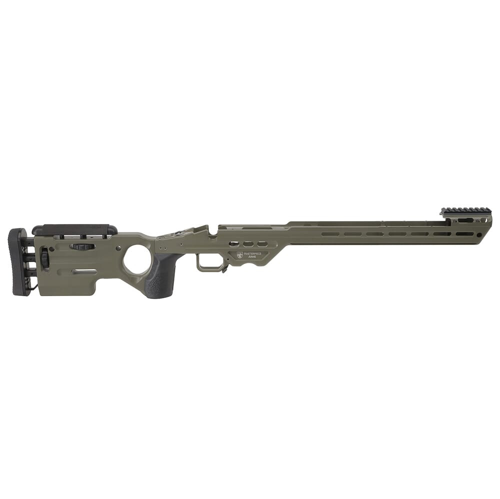 MasterPiece Arms Remington LA RH MC Dark Green Matrix Chassis MATRIXCHASSISREMLA-GRN-RH-21 - Masterpiece Arms