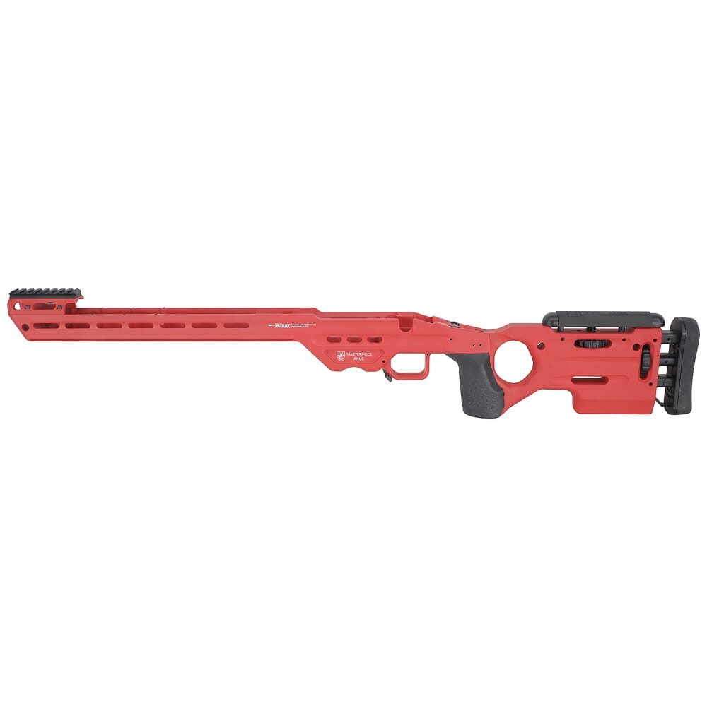 MasterPiece Arms Remington SA LH USMC Red Matrix Chassis MATRIXCHASSISREMSA-RED-LH-21 - Masterpiece Arms