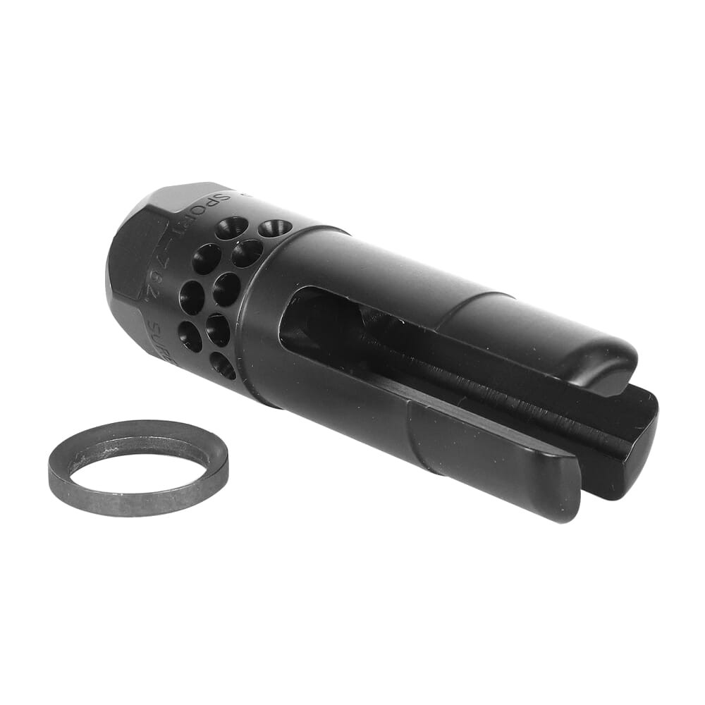 SureFire SureFire WARCOMP SPORT 7.62/.30 3-Prong 5/8x24 Threaded Flash Hiding Compensator WARCOMP-SPORT-762-5/8-24 - $82.99 at EuroOptic