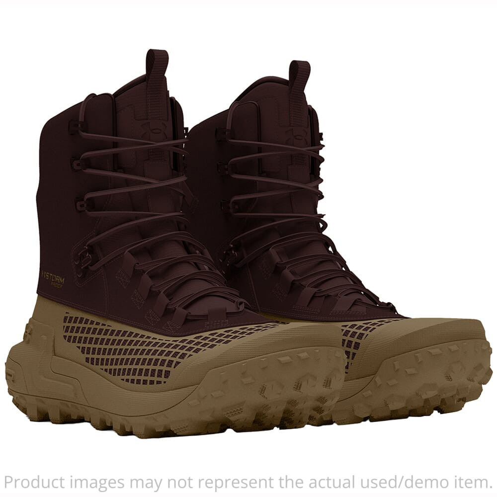 Under Armour HOVR Raider WP Boot Brown Obsidian Size 8 3027682-601003 Excellent Condition 7505 - USED/MISC
