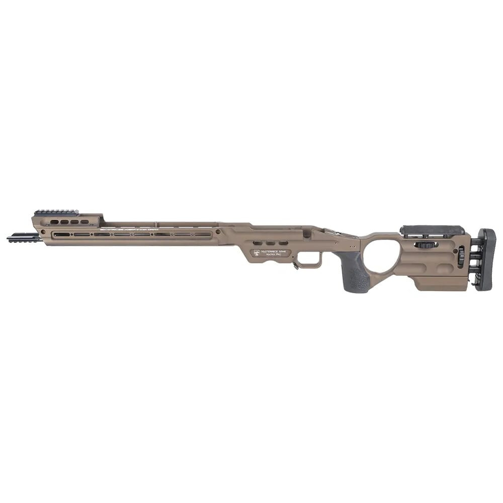 Masterpiece Arms Remington SA LH Midnight Bronze Matrix Pro Chassis MATRIXPROCHASSISREMSA-MB-LH-22 - Masterpiece Arms
