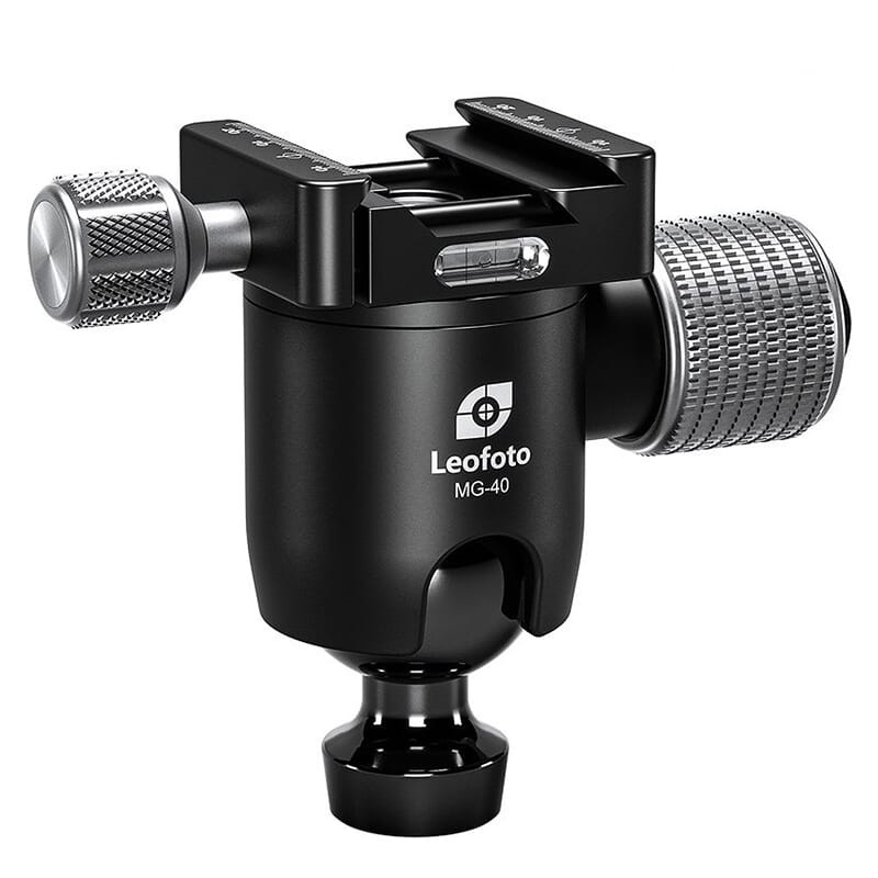 Leofoto MG-40 Rifle 40mm Ball Head MG-40-FOR-SA-TRIPOD - Leofoto