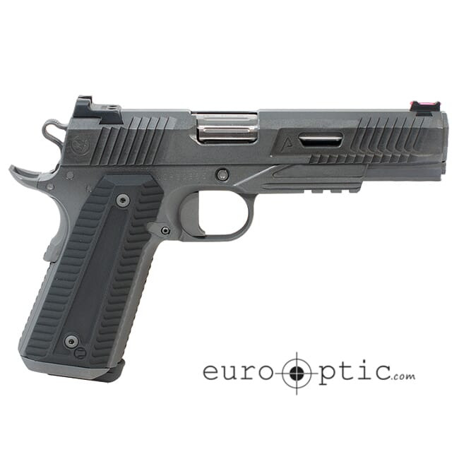 Nighthawk Agent 2 9mm Semi-Auto Pistol G10 Grips Light Rail 5" 10rd Magazine Single Safety Fiber Optic Front Sight Heinie Black Ledge Rear Sight - Nighthawk