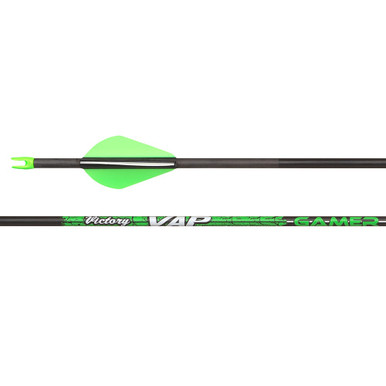 Victory Archery VAP Gamer 300 GPI: 8.7 Fletched Arrow 6pk VAPG-300FB-6 - Victory Archery