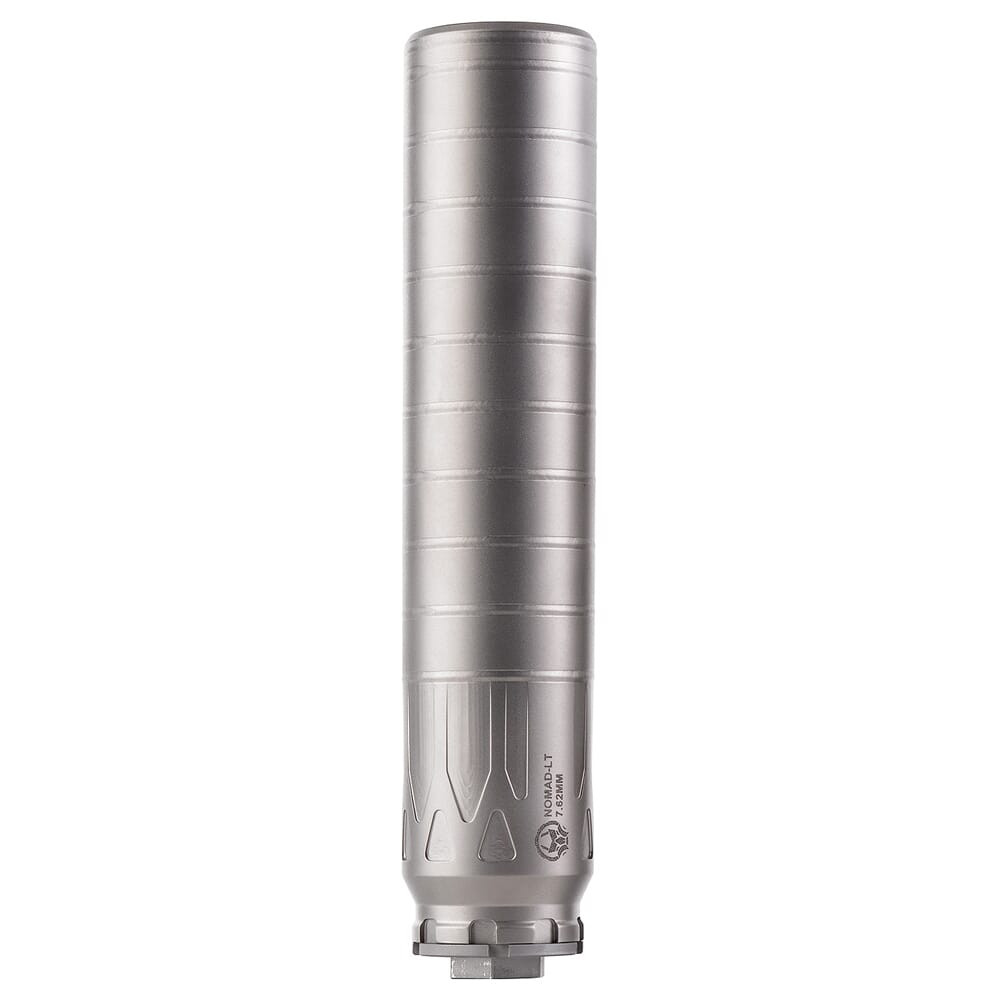 Dead Air Silencers Dead Air Nomad-L Ti 7.62mm 8.4" Silencer w/Direct Thread 5/8-24 HUB Mount NOMADLTI - Dead Air Silencers
