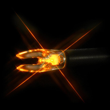 Nockturnal FIT Universal Orange Lighted Nock 3pk NT-315 - Nockturnal