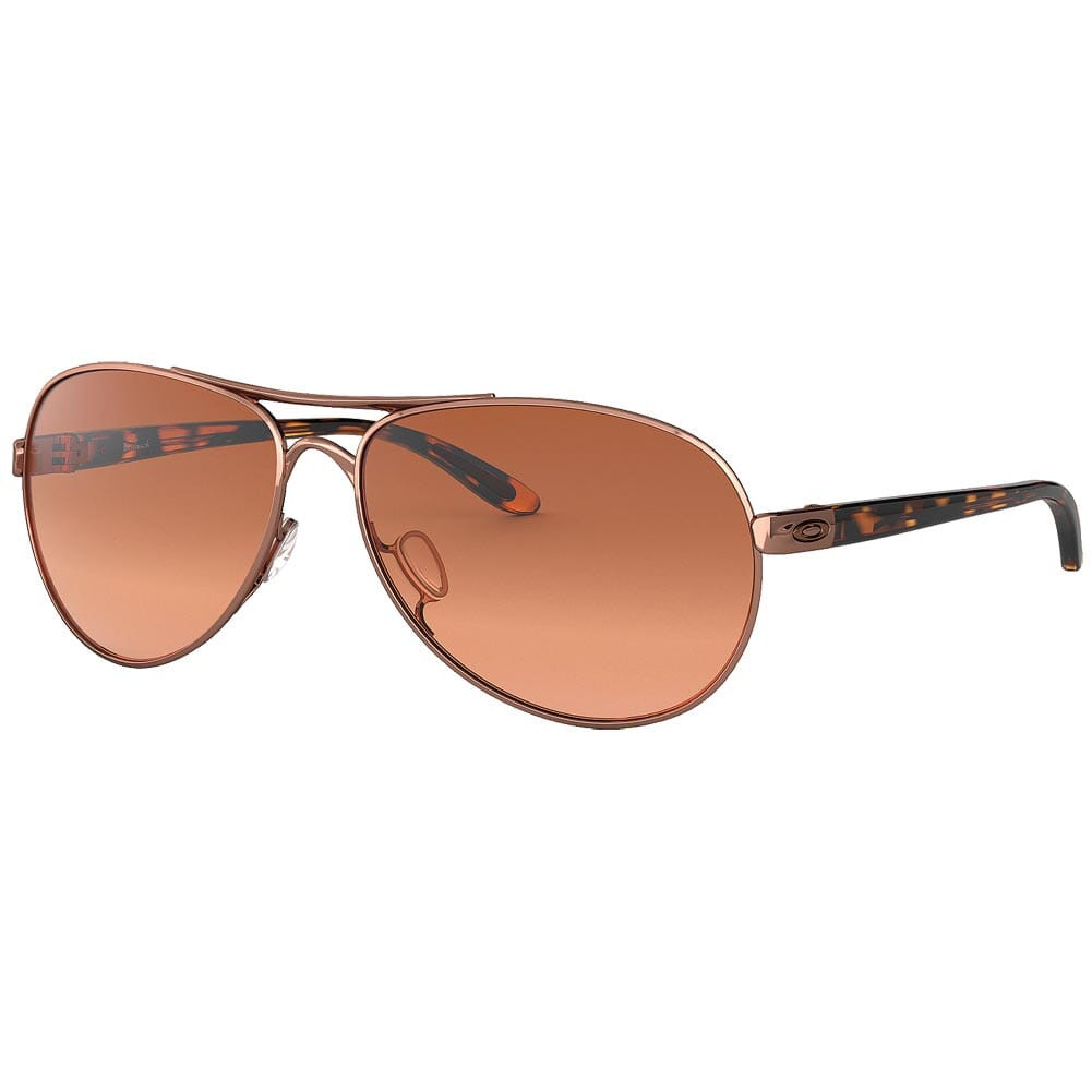 Oakley Feedback Rose Gold w/VR50 Brown Gradient Lenses OO4079-01 - Oakley