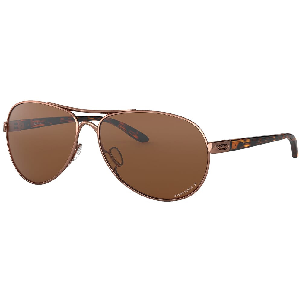 Oakley Feedback Rose Gold w/PRIZM Tungsten Polarized Lenses OO4079-3159 - Oakley