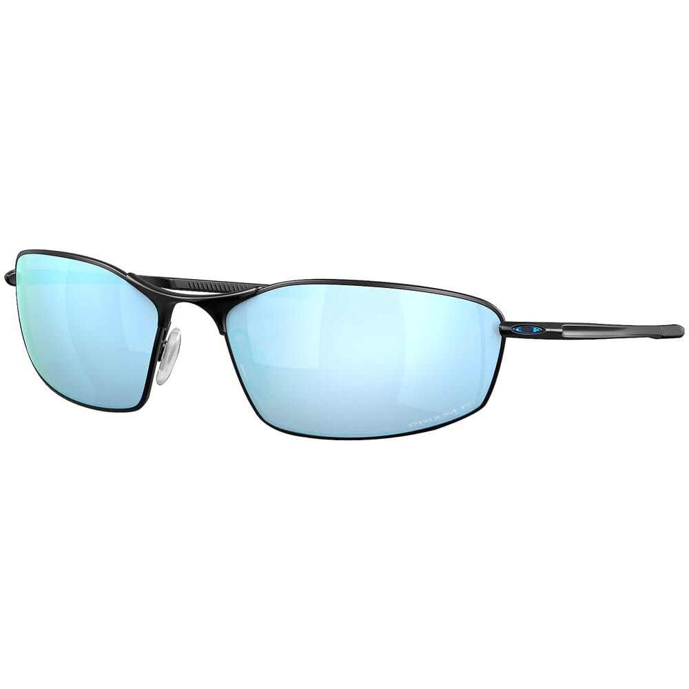 Oakley Whisker Satin Black w/PRIZM Deep Water Polarized Lenses OO4141-1160 - Oakley