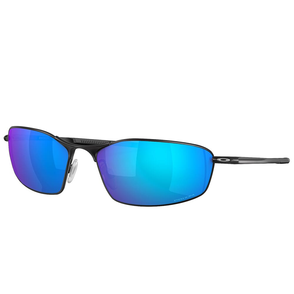 Oakley Whisker Satin Blk w/PRIZM Sapphire Lenses OO4141-1460 - Oakley
