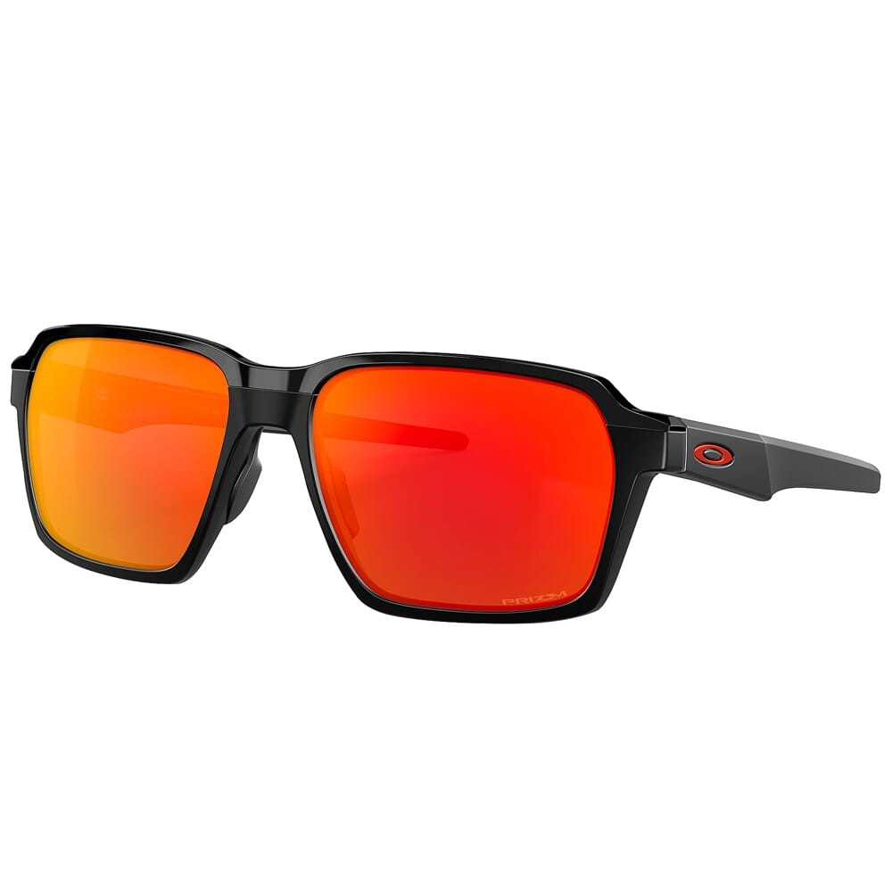 Oakley Parlay Matte Black w/PRIZM Ruby Lenses OO4143-0358 - Oakley