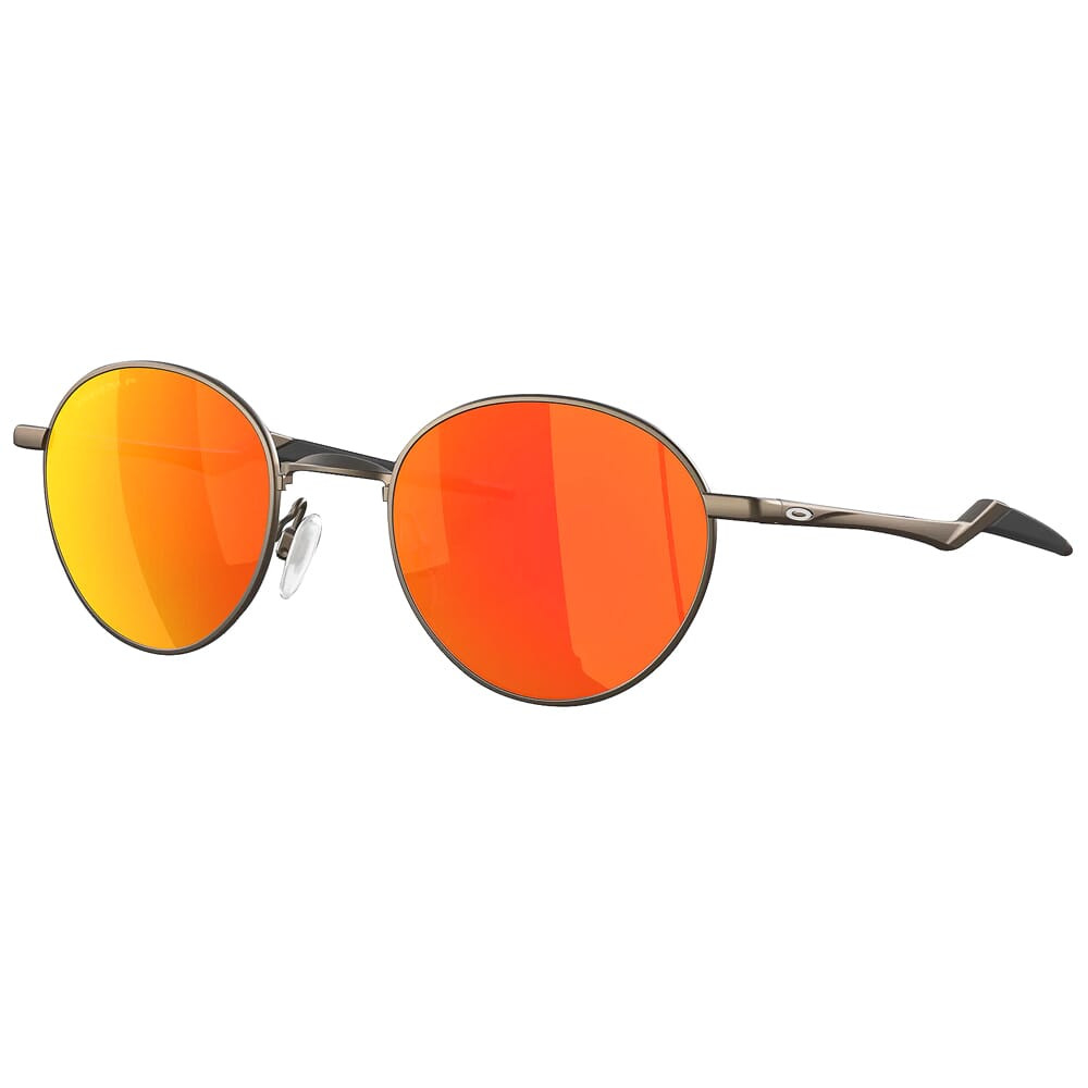 Oakley Terrigal Satin Pewter w/PRIZM Ruby Polarized Lenses OO4146-0351 - Oakley