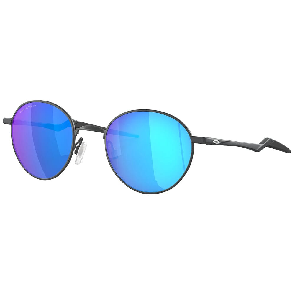 Oakley Terrigal Satin Light Steel w/PRIZM Sapphire Polarized Lenses OO4146-0551 - Oakley