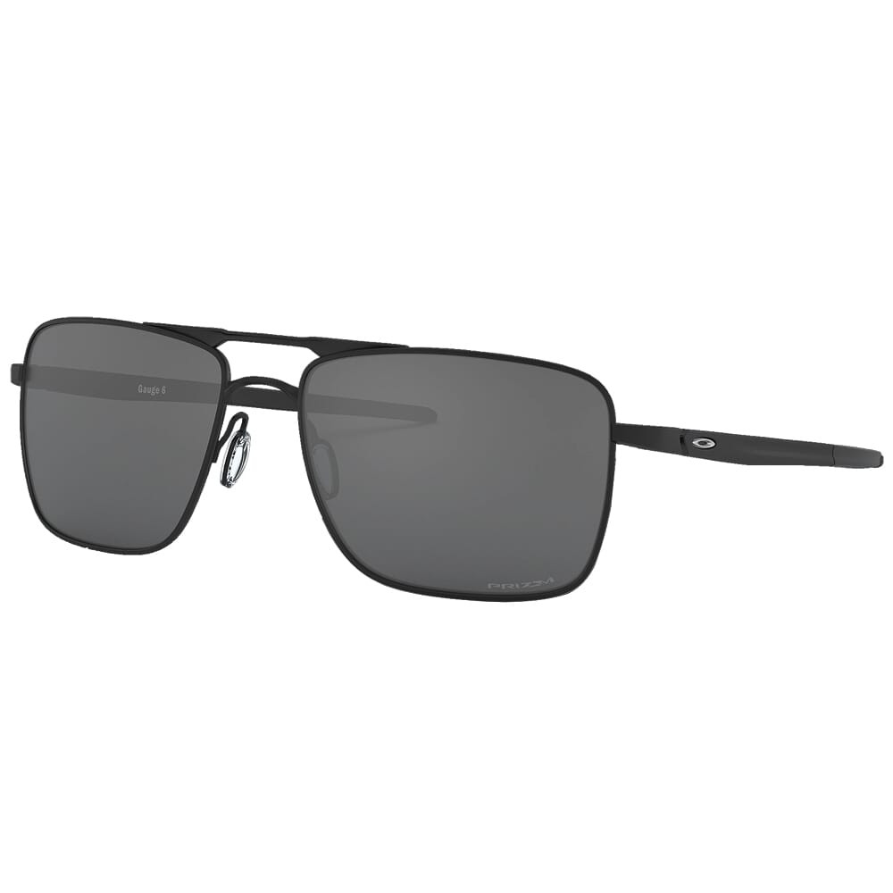 Oakley Gauge 6 Powder Coal w/PRIZM Black Lenses OO6038-0157 in Powered Coal - Oakley