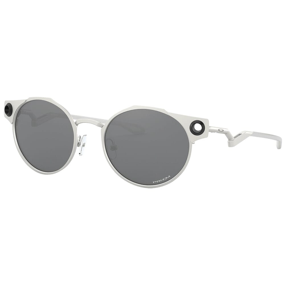 Oakley Deadbolt Satin Chrome w/PRIZM Black Lenses OO6046-0150 - Oakley