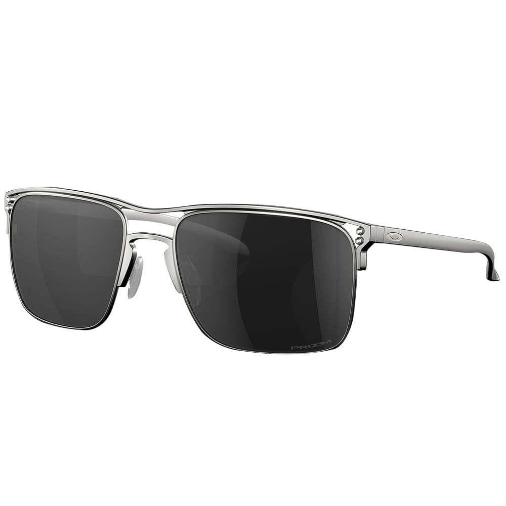 Oakley Holbrook Ti Satin Chrome w/PRIZM Black Lenses OO6048-0157 - Oakley