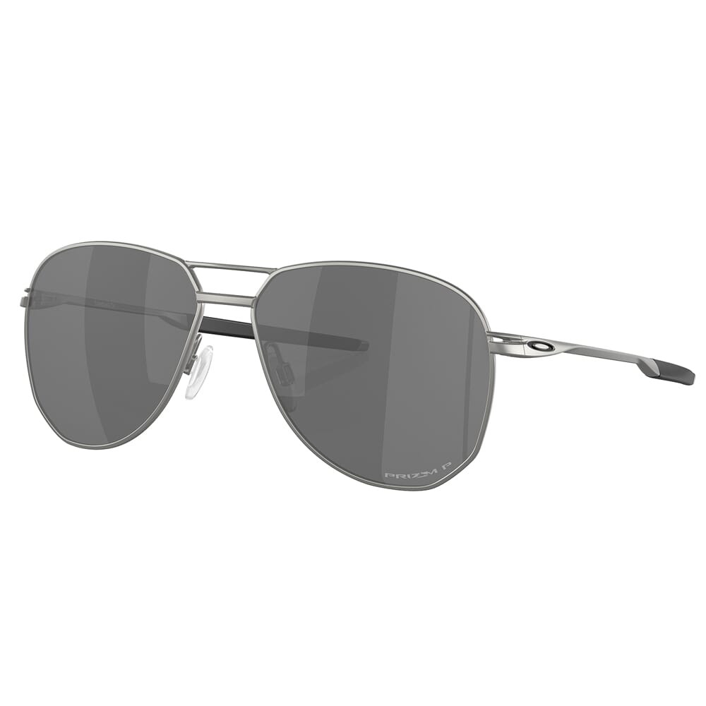 Oakley Contrail TI Satin Chrome w/PRIZM Black Polarized Lenses OO6050-0357 - Oakley