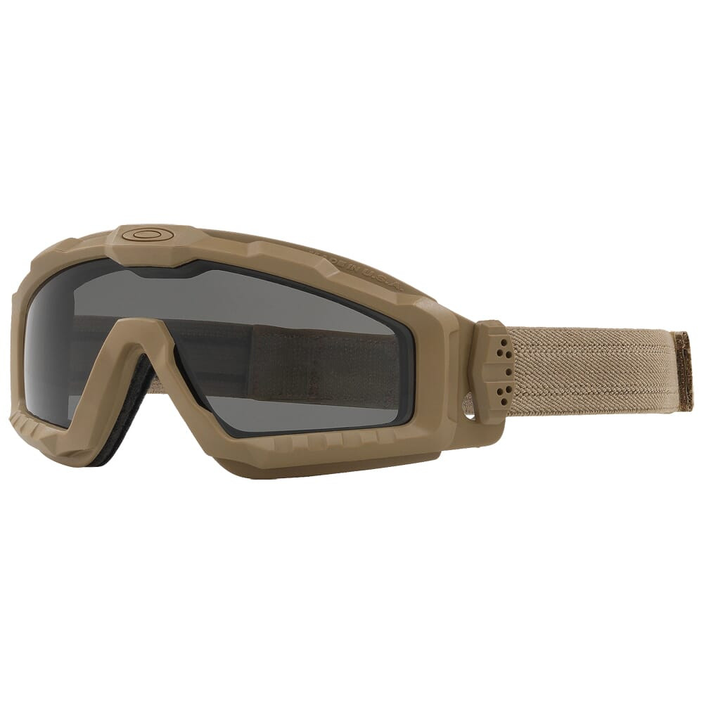 Oakley SI Ballistic HALO Tan Goggles w/Grey Lenses OO7065-03 - Oakley