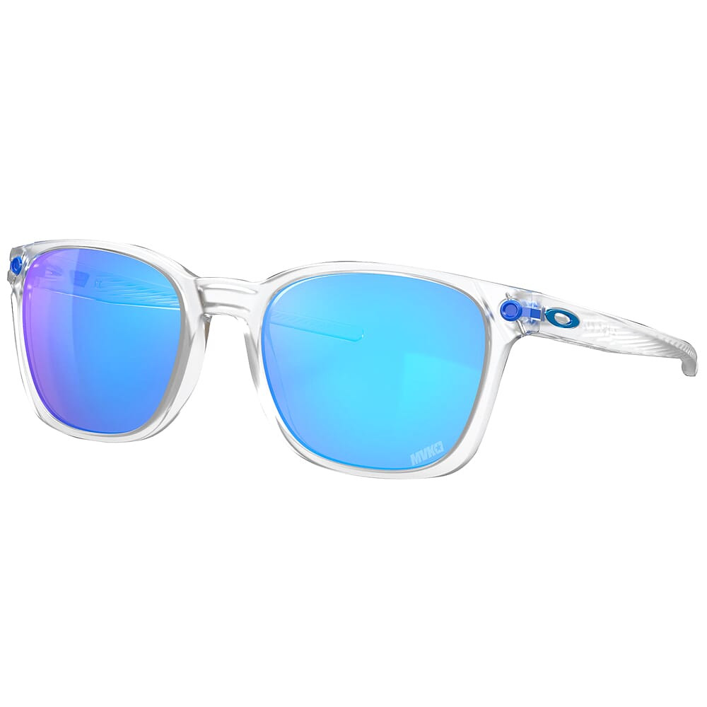 Oakley Ojector Maverick Vinales Matte Clear w/PRIZM Sapphire Lenses OO9018-1155 - Oakley
