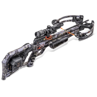 Wicked Ridge Crossbows Wicked Commander M1 Peak Camo Crossbow w/ACUdraw & Multi-Line Scope WR24003-9532 - Wicked Ridge Crossbows