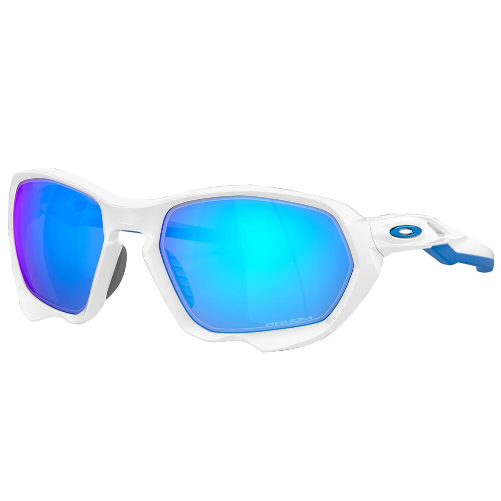 Oakley Plazma Matte White w/PRIZM Sapphire Lenses OO9019-1059 - Oakley