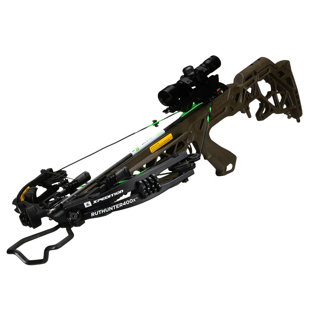 Xpedition Archery Rut Hunter400X OD Green Crossbow XACW1002 - Xpedition Archery