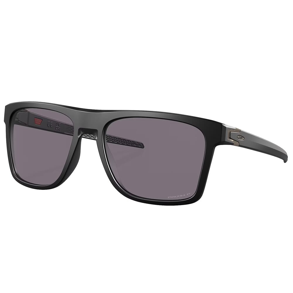 Oakley SI Leffingwell Matte Black w/PRIZM Grey Polarized Lenses OO9100-14 - Oakley