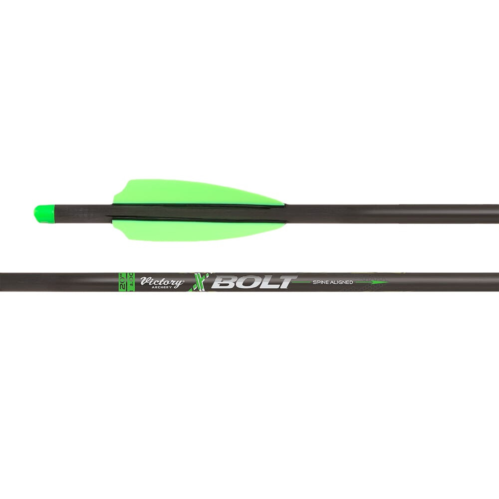 Victory Archery XBolt 22" Gamer 325 Total Grains Fletched Bolt 6pk XBOLTG-22FXG-6 - Victory
