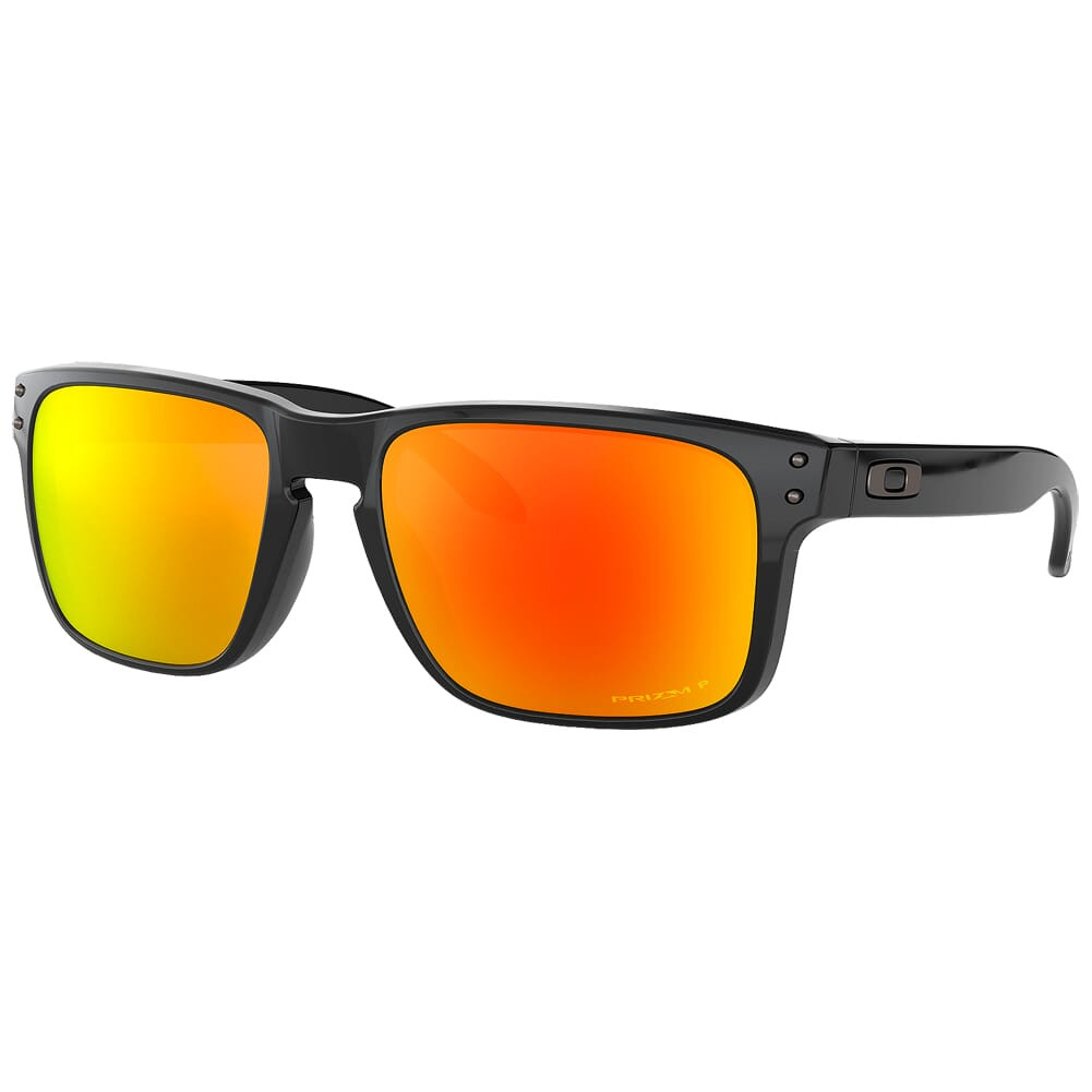 Oakley Holbrook Polished Black w/PRIZM Ruby Polarized Lenses OO9102-F155 - Oakley