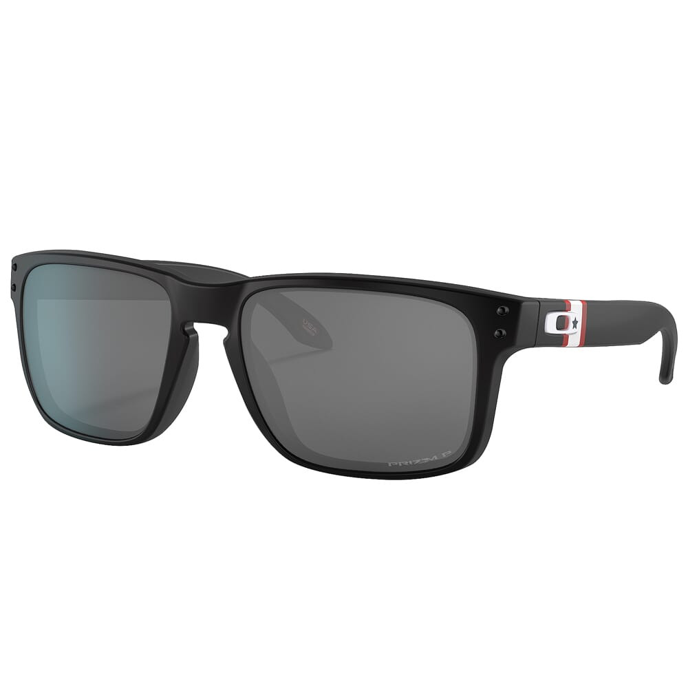 Oakley SI Holbrook American Heritage Service Flag w/PRIZM Black Polarized Lenses OO9102-U955 - Oakley