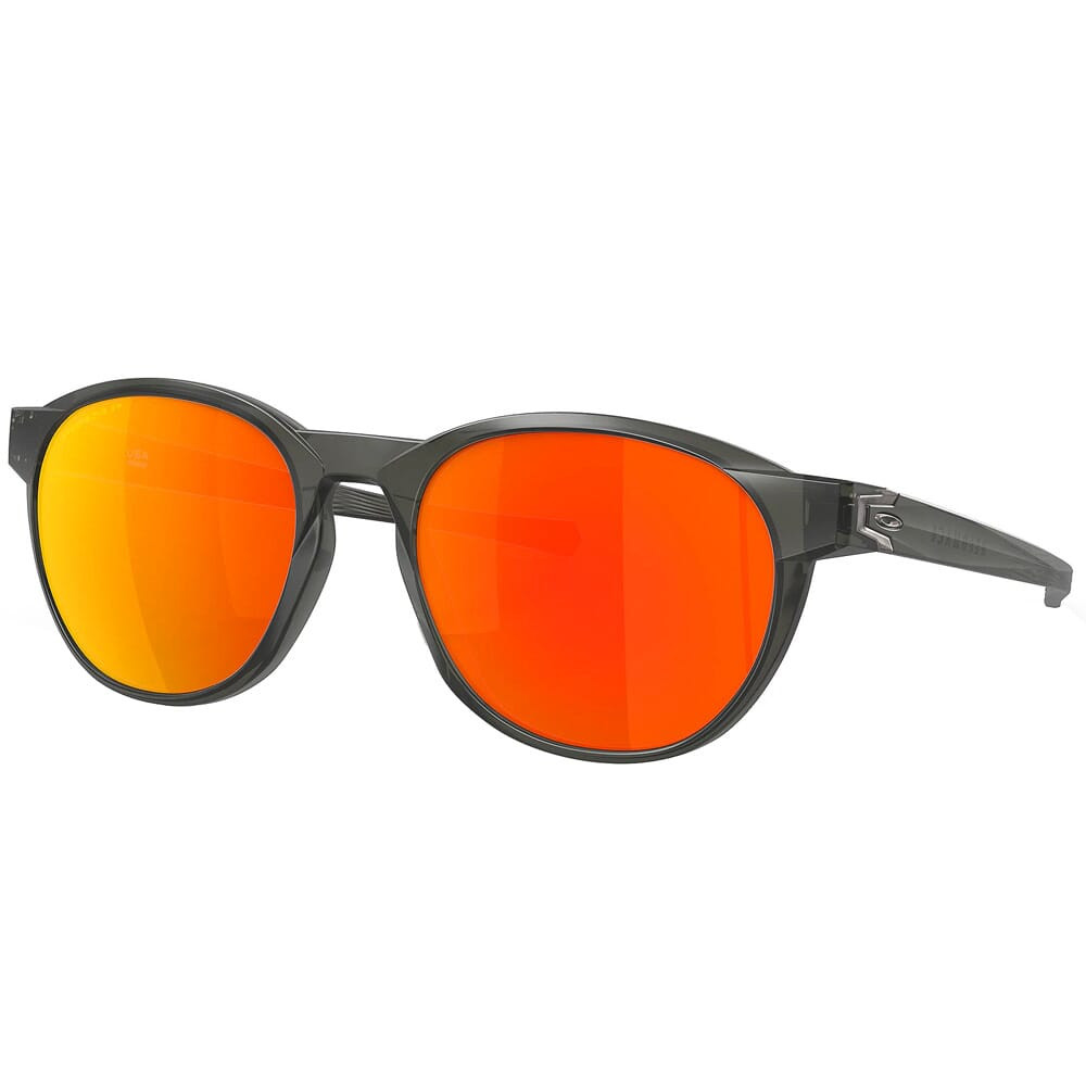 Oakley Reedmace Matte Grey Smoke w/PRIZM Ruby Polarized Lenses OO9126-0454 - Oakley