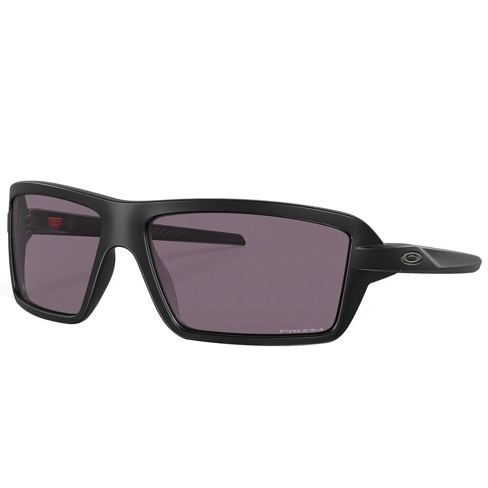 Oakley Cables Matte Black w/PRIZM Grey Lenses OO9129-0163 - Oakley