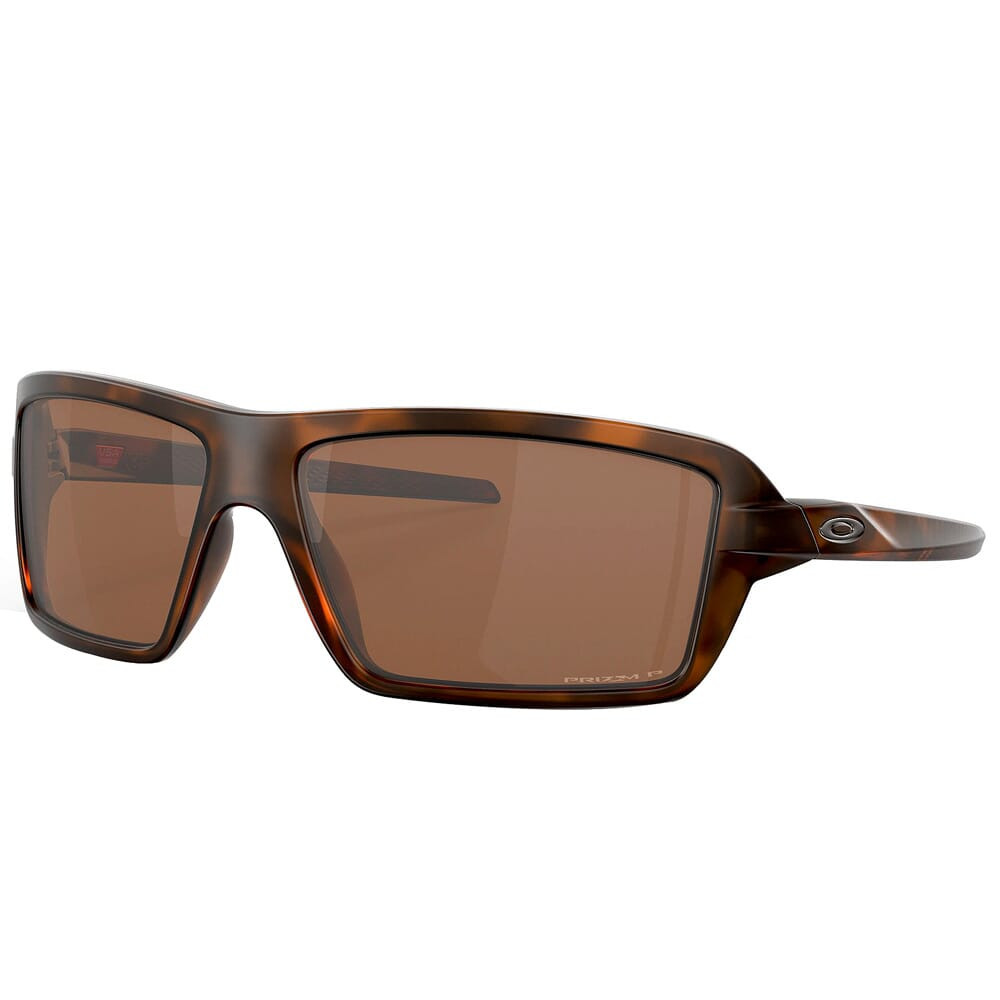 Oakley Cables Brown Tortoise w/PRIZM Tungsten Polarized Lenses OO9129-0763 - Oakley