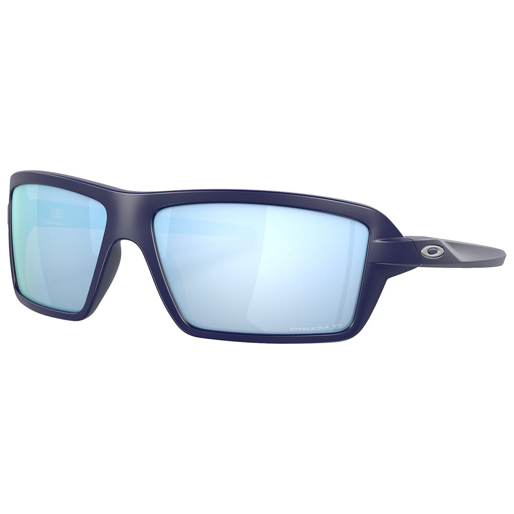 Oakley Cables Matte Navy w/PRIZM Deep Water Polarized Lenses OO9129-1363 - Oakley