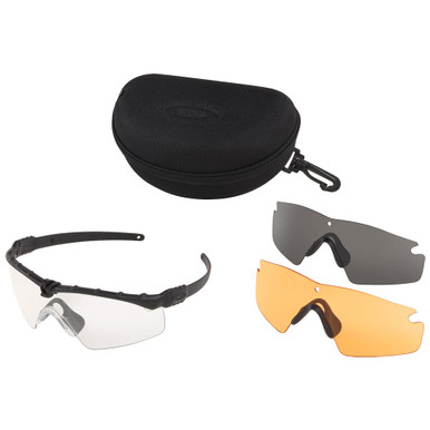 Oakley SI Ballistic M Frame 3.0 Black w/Clear, Grey, Persimmon Lens Array OO9146-04 - Oakley