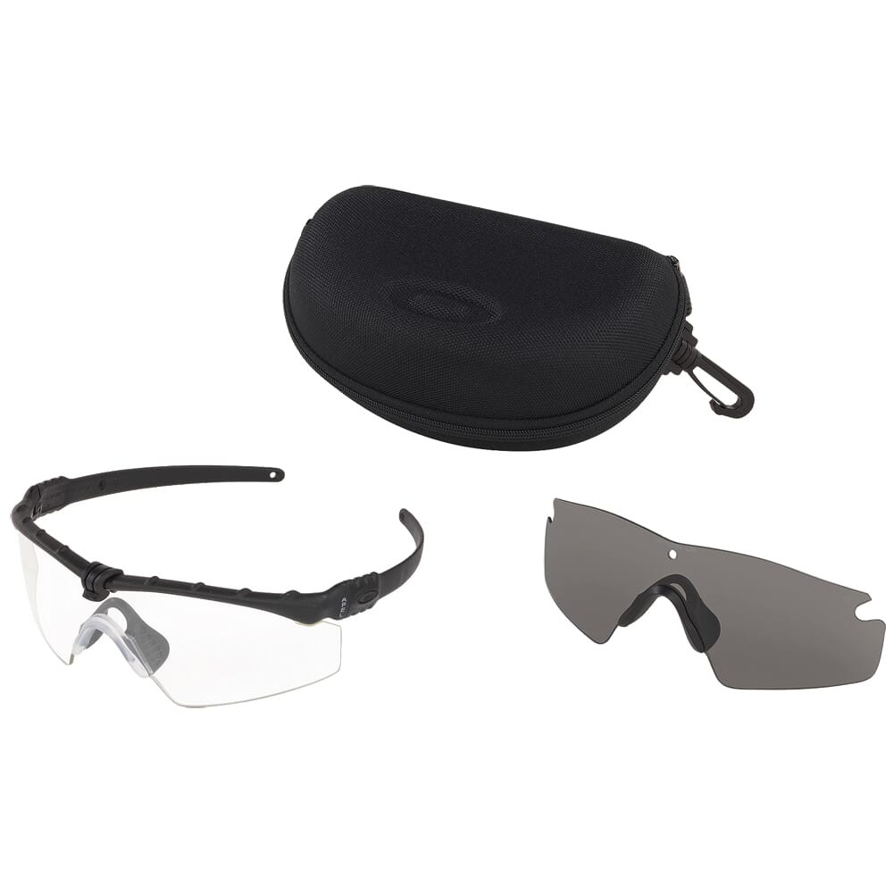 Oakley SI Ballistic M Frame 3.0 Matte Black w/Clear and Grey Lens Array (MCEPS Class 1) OO9146-21 - Oakley