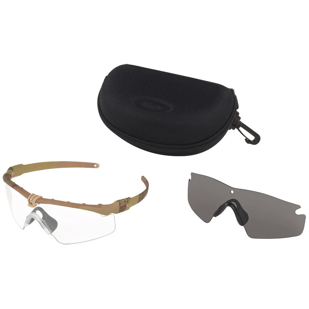 Oakley SI Ballistic M Frame 3.0 Multicam w/Clear and Grey Lens Array OO9146-24 - Oakley