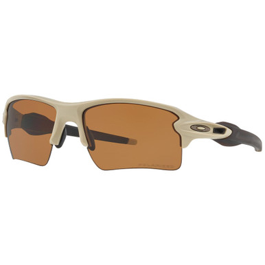 Oakley SI Flak 2.0 XL Desert w/Bronze Polarized Lenses OO9188-38 in Desert Tan - Oakley