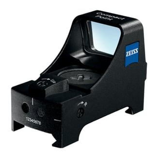 Zeiss Sport Optics Zeiss Compact Point Weaver/Picatinny 3.5 MOA Red Dot Reflex Sight w/Cover & Pouch 521790-0000-000 - Zeiss Sport Optics