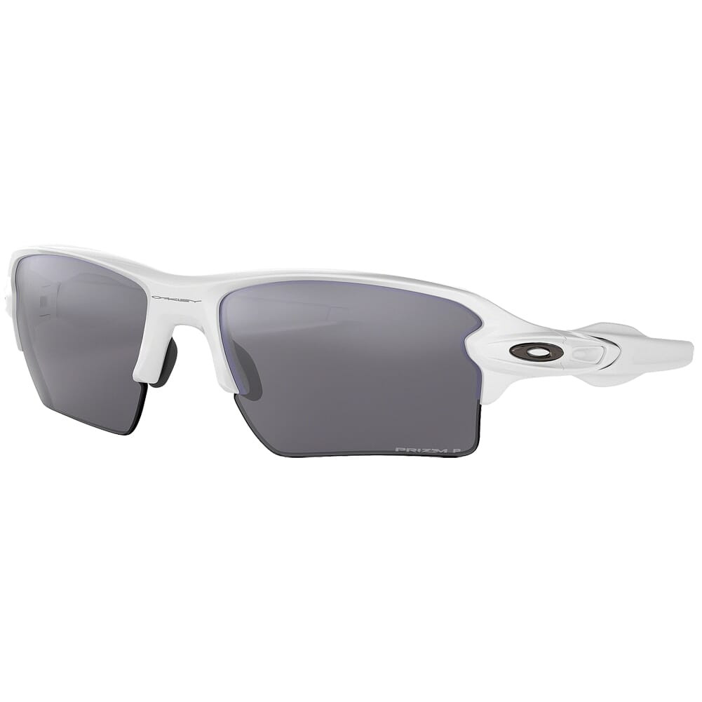 Oakley Flak 2.0 XL Polished White w/PRIZM Black Polarized Lenses OO9188-7659 - Oakley