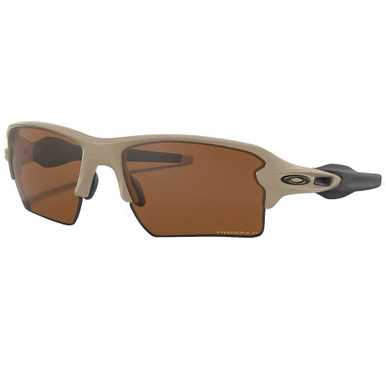 Oakley SI Flak 2.0 XL Desert w/PRIZM Tungsten Polarized Lenses OO9188-8459 in Desert Tan - Oakley