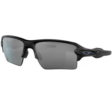 Oakley SI Flak 2.0 XL Matte Black Tonal Thin Blue Line Flag Logo w/PRIZM Black Polarized Lenses OO9188-G659 - Oakley