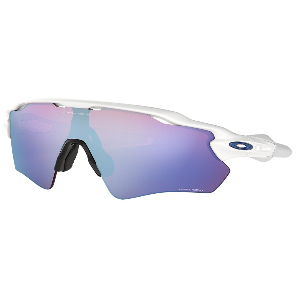 Oakley Radar EV Path Polished White w/PRIZM Sapphire Snow Lenses OO9208-4738 - Oakley