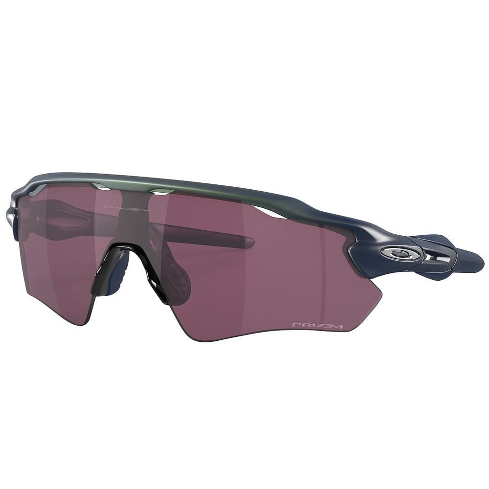 Oakley Radar EV Path Matte Silver/Blue Colorshift Fade w/PRIZM Road Black Lenses OO9208-D238 - Oakley